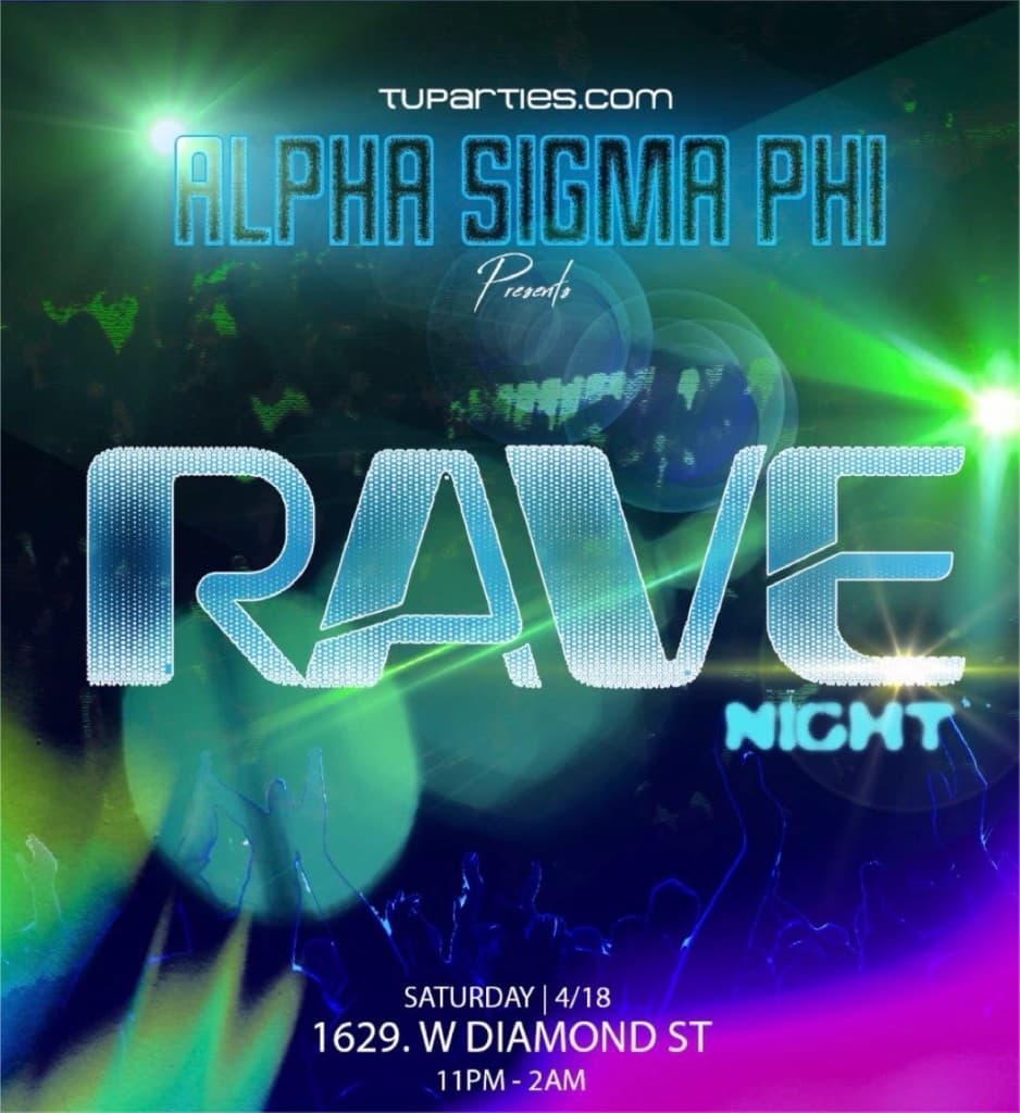 RAVE NIGHT poster