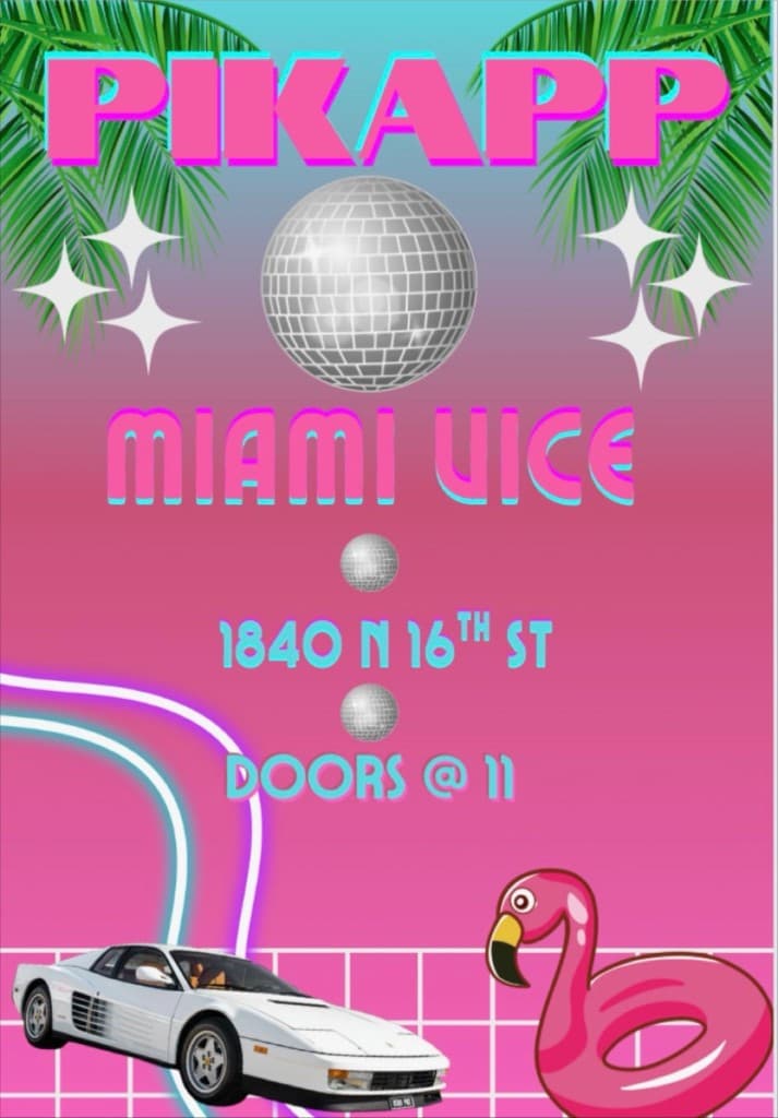 MIAMI VICE poster